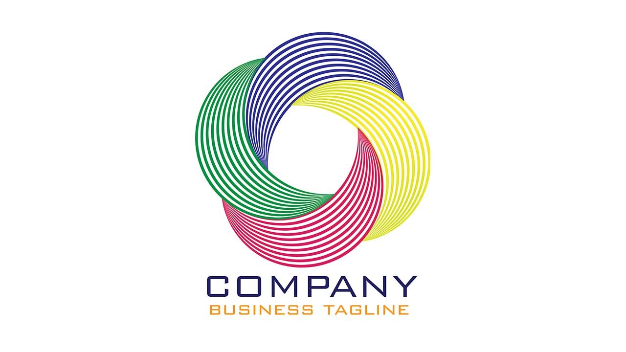 Business Logo Design - Ai File Free Download