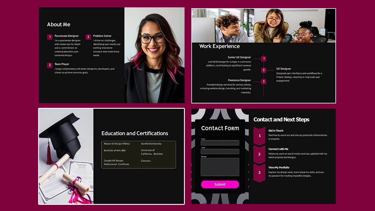 Free Portfolio Concept Slides themes and PowerPoint templates – Microsoft Powerpoint Templates Free Download