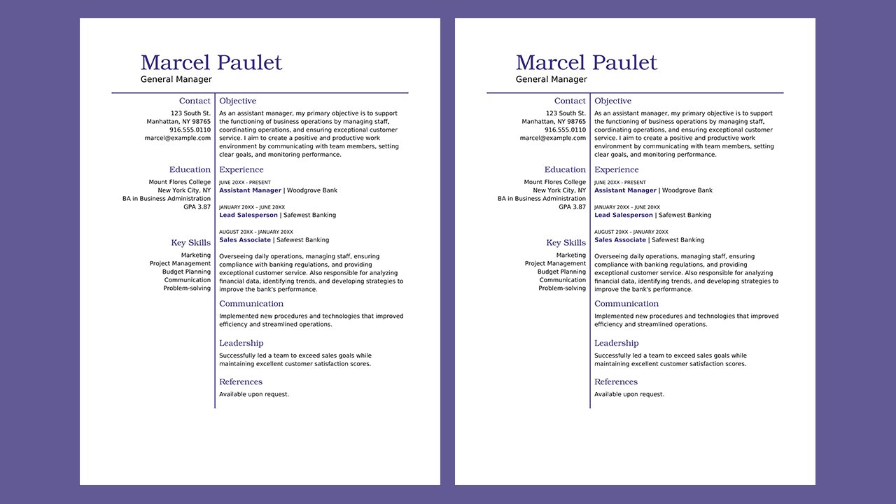Free Basic management resume Concept Word document templates - Microsoft Word Templates Free Download